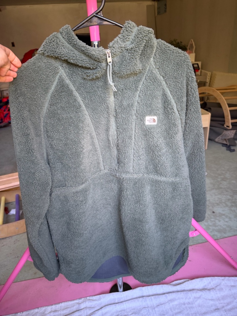 The North Face Pine Green Ridge Fleece Pullover